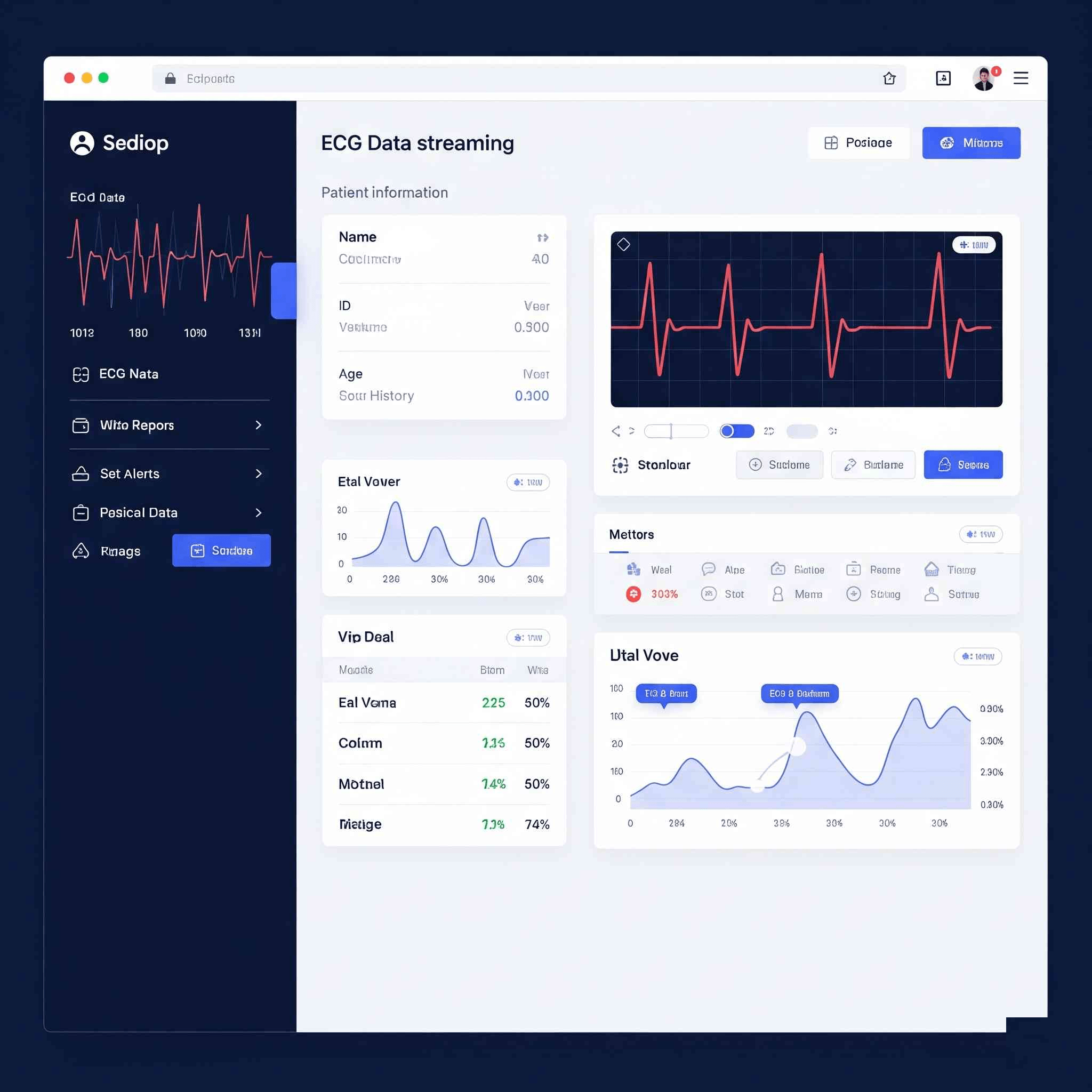 Modernizing ECG Data Streaming with Enhanced UI/UX
