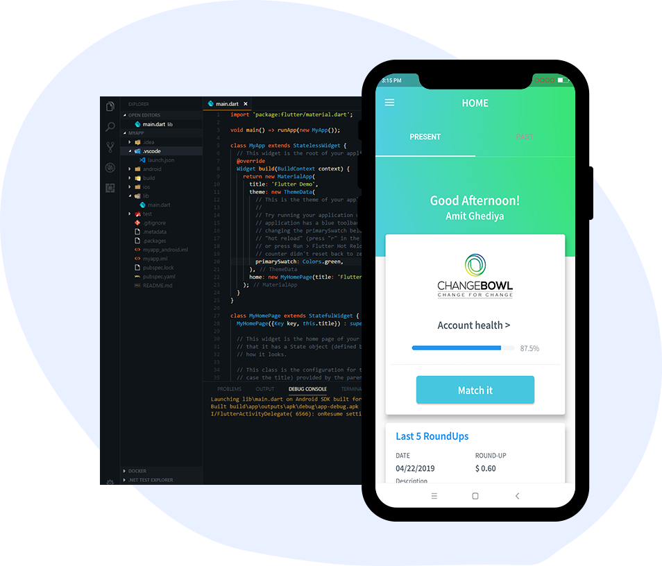 Flutter VS Code development environment for cross-platform mobile apps